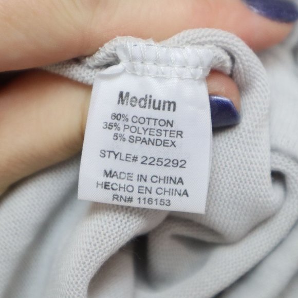 NEW Poof Apparel Womens Pullover Cloud Jersey Hoodie Size M Drawstring Hem Long - Picture 5 of 5